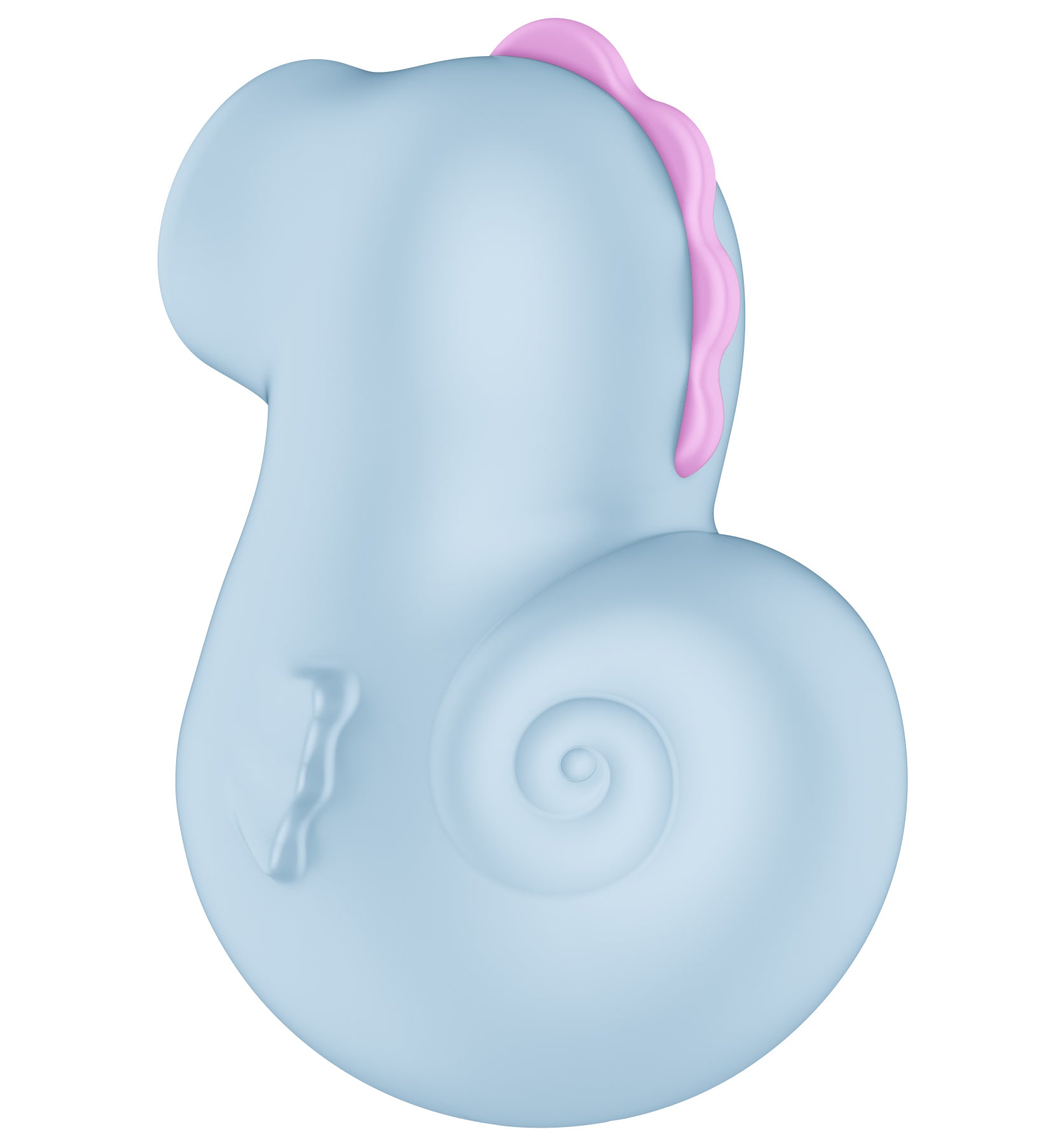 SATISFYER Lay-On Vibrator "Sea Pony" - Airpulse Technology 10 cm (blue)