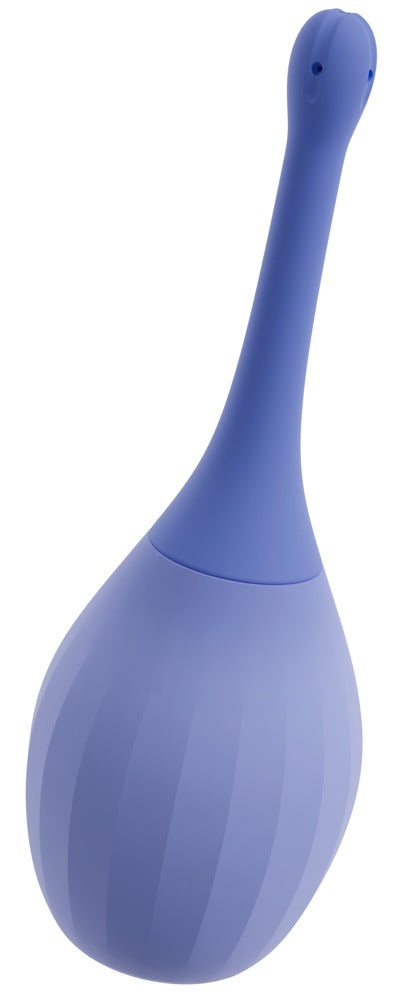 Anal Douche "Bendable" Flexible Silicone - 24 cm (Purple)