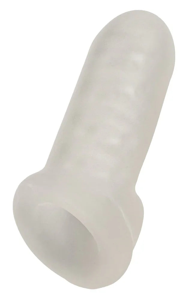 Penishülle "Thickening Sleeve" mit Hodenring - Ø 2.4 cm (transparent)