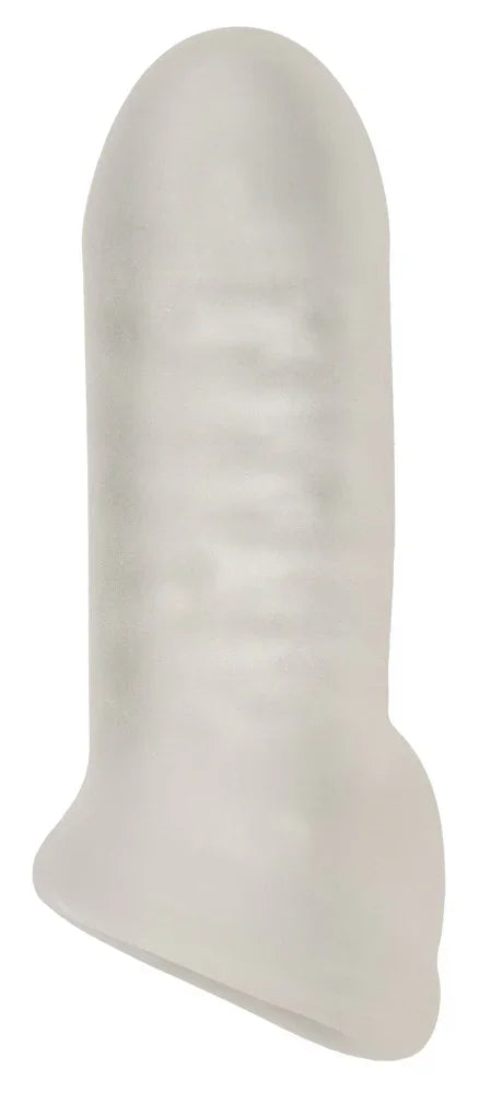 Penishülle "Thickening Sleeve" mit Hodenring - Ø 2.4 cm (transparent)