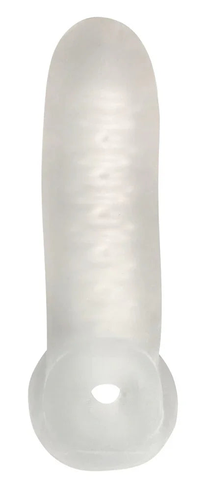 Penishülle "Thickening Sleeve" mit Hodenring - Ø 2.4 cm (transparent)