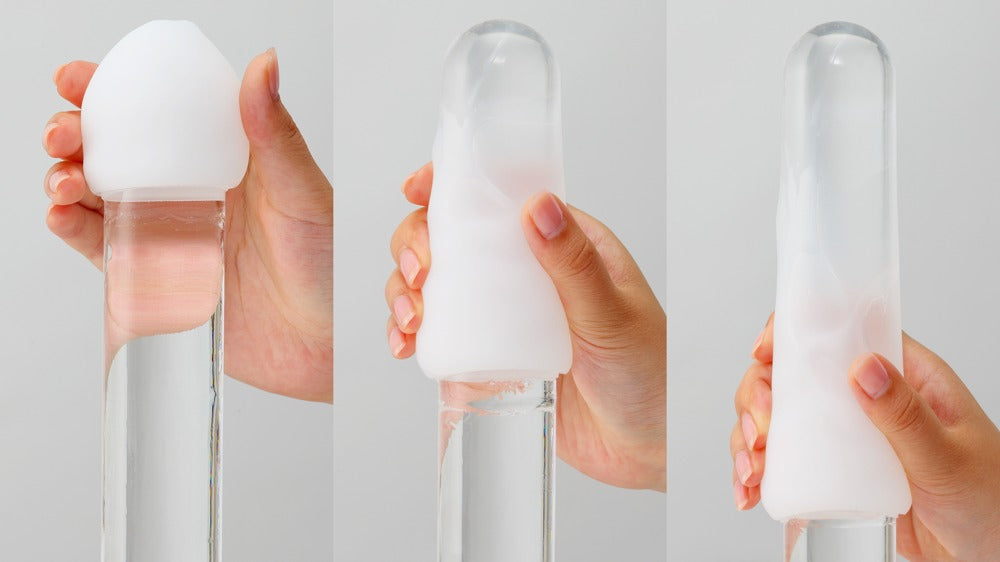 Tenga Egg Variety Standard 6-Pack Masturbators with Internal Textures 7 cm - Stretchable (White)