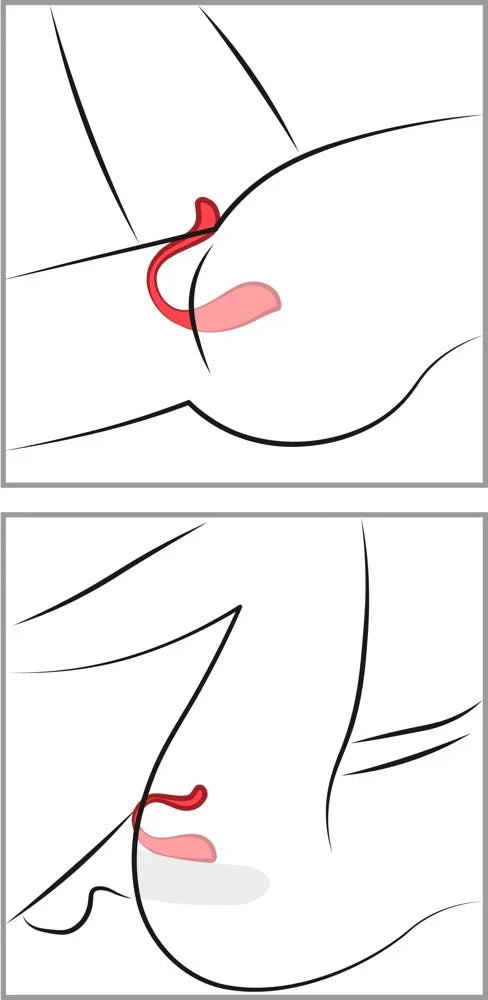 Silicone vibrator "Vibro Egg Phoenix Neo 2" - controllable via app (red)