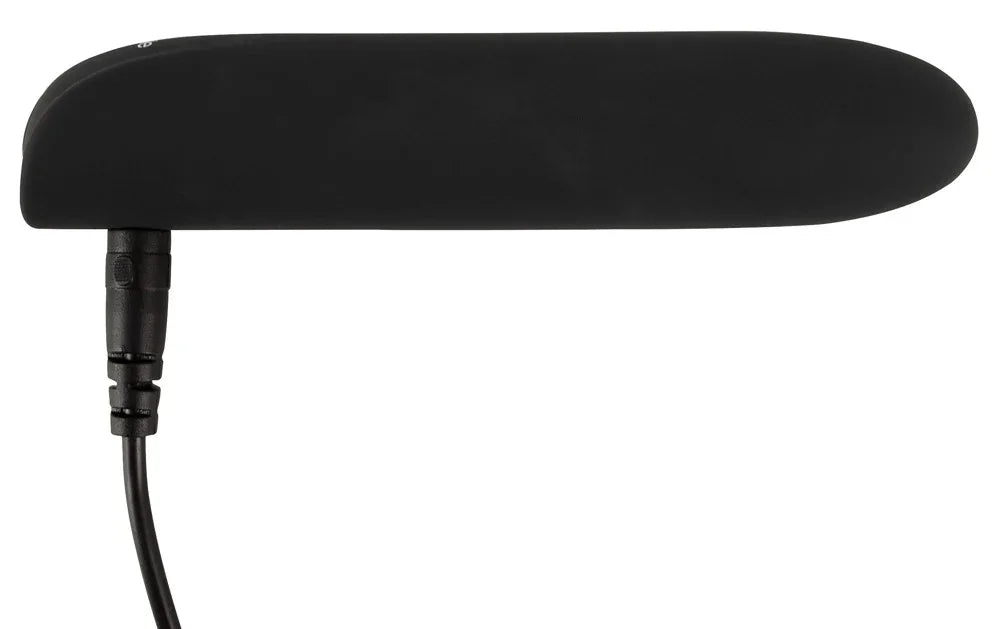 Mini-Vibrator „Sweet Smile“ aus Silikon – 12 cm (schwarz)