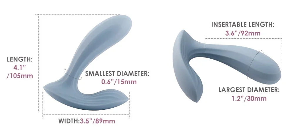 Panty Vibrator „Erica“ von Svakom – App- & Long-Distance-steuerbar (blau)