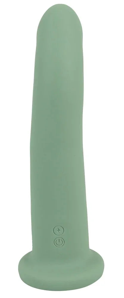 Rotierender Vibrator „LUVIO Soft“ – Rotation, Vibration & Saugfuss (grün)