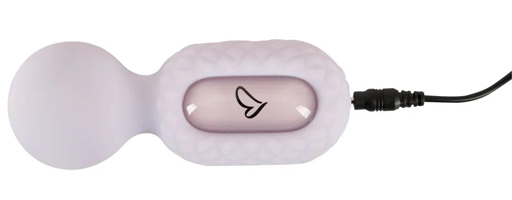 Massager „Celoro Mini Wand“ aus Silikon – 20.9 cm (lila)