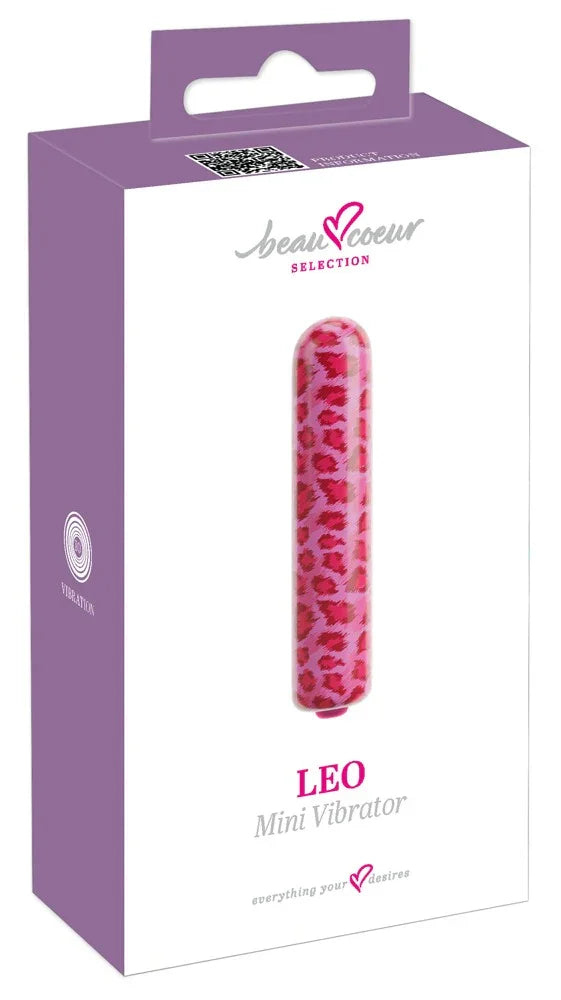 Minivibrator „Leo Mini“ – 10 Vibrationsmodi, kompakt (rosa)