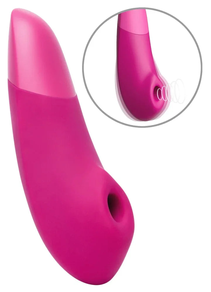 Womanizer ENHANCE Vibromasseur à poser avec pulsateur - 15,8 cm (rose)