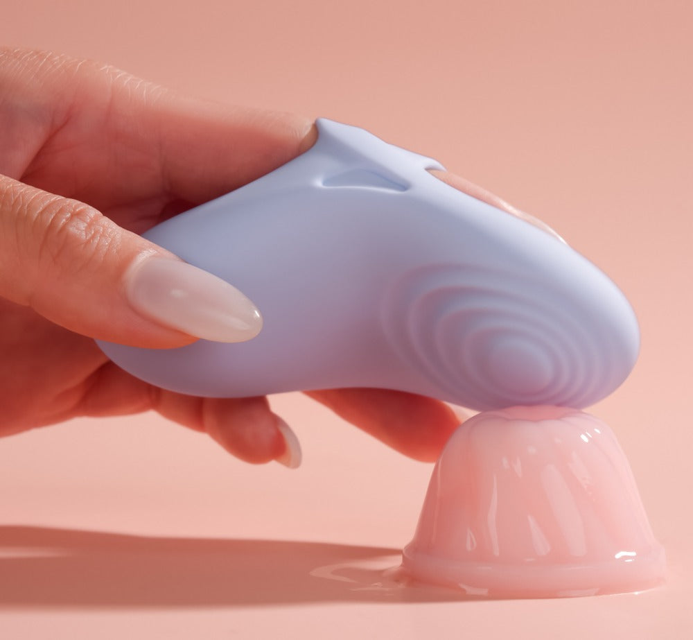 Svakom "Echo 2" Clitoral Vibrator - 12.8 cm (blue)