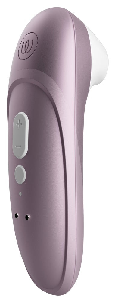 Auflegevibrator "Womanizer Pro mit Pulsator - 15 cm (lila)