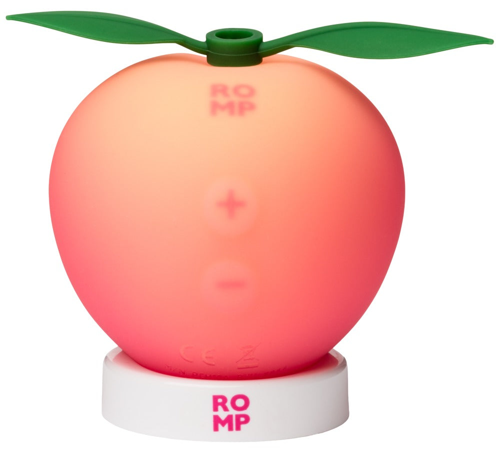 Auflegevibrator "Pink Peach" aus Silikon - mit Pleasure Air Technologie 6.3 cm (pink)