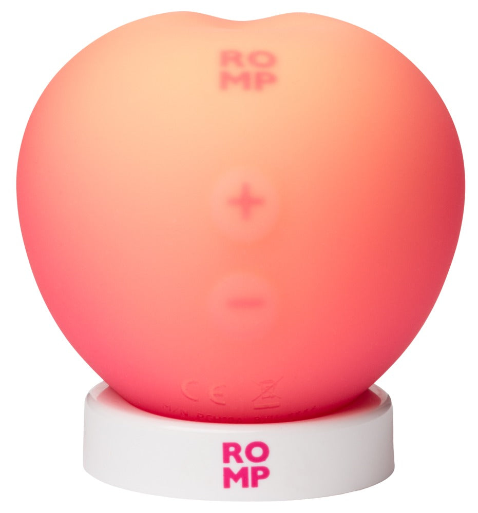 Auflegevibrator "Pink Peach" aus Silikon - mit Pleasure Air Technologie 6.3 cm (pink)