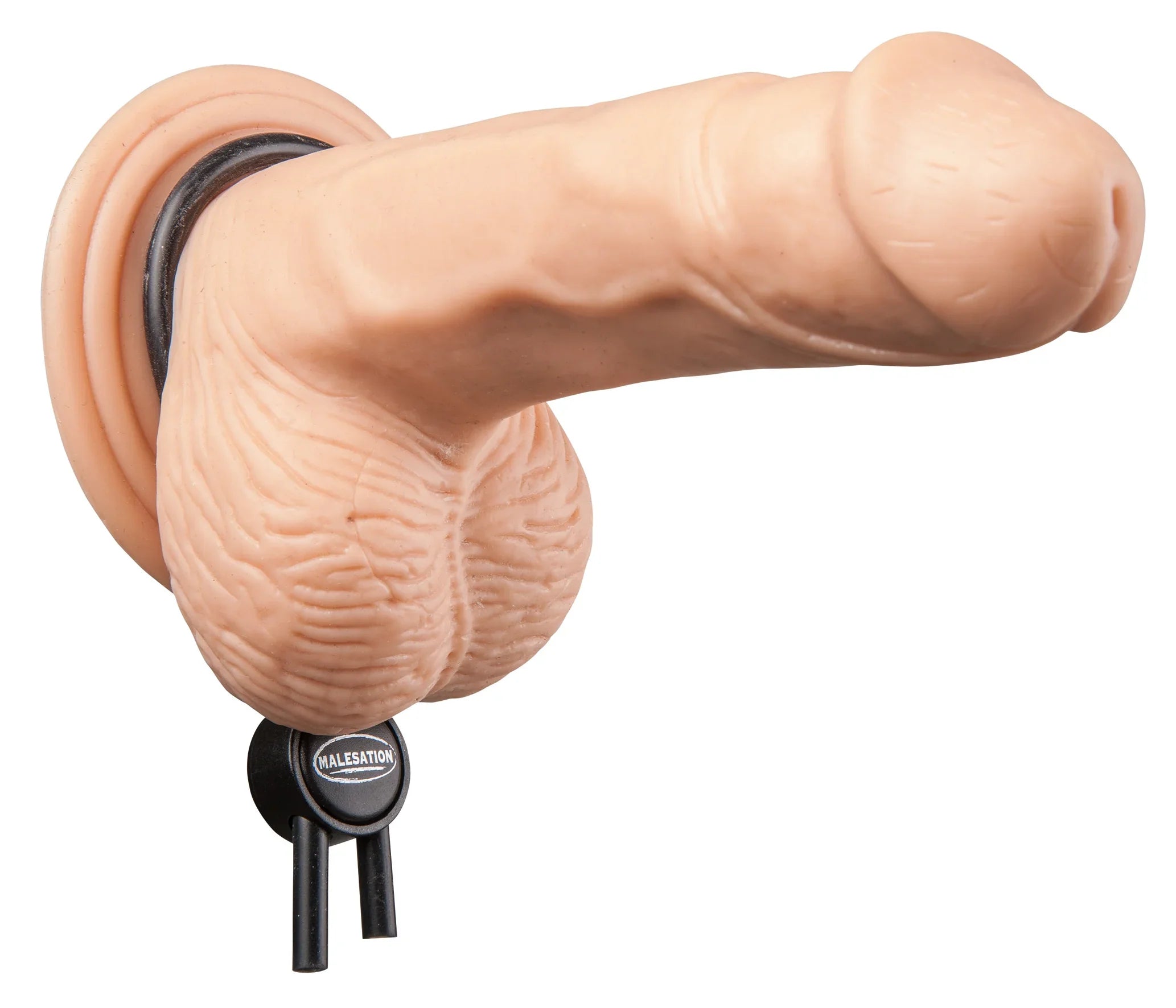 Realistischer Dildo mit Saugnapf und Aderung, Sexspielzeug für Erwachsene
