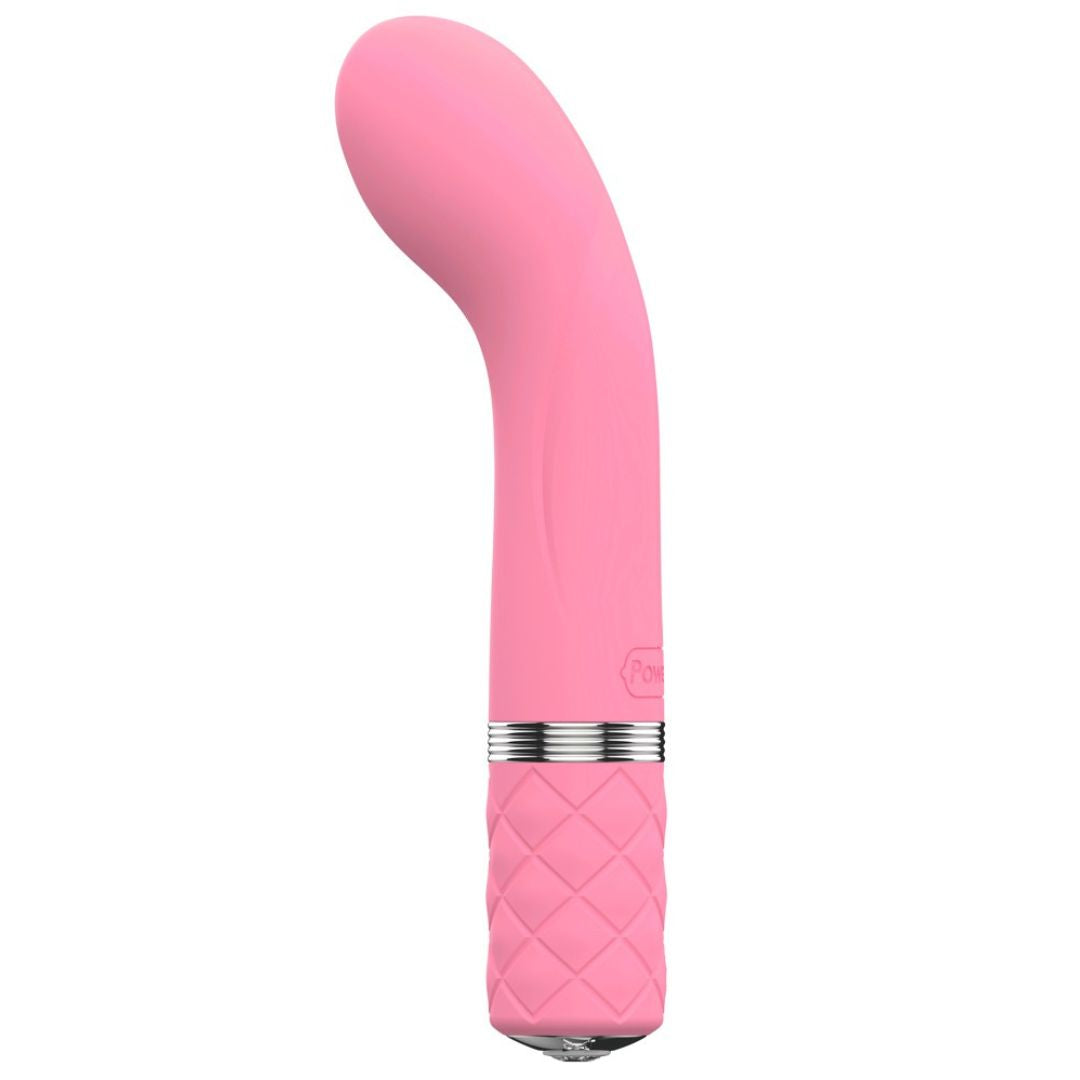 Vibromasseur « Racy Luxurious Mini Massager » avec pierre Swarovski® - 12,7 cm (rose)