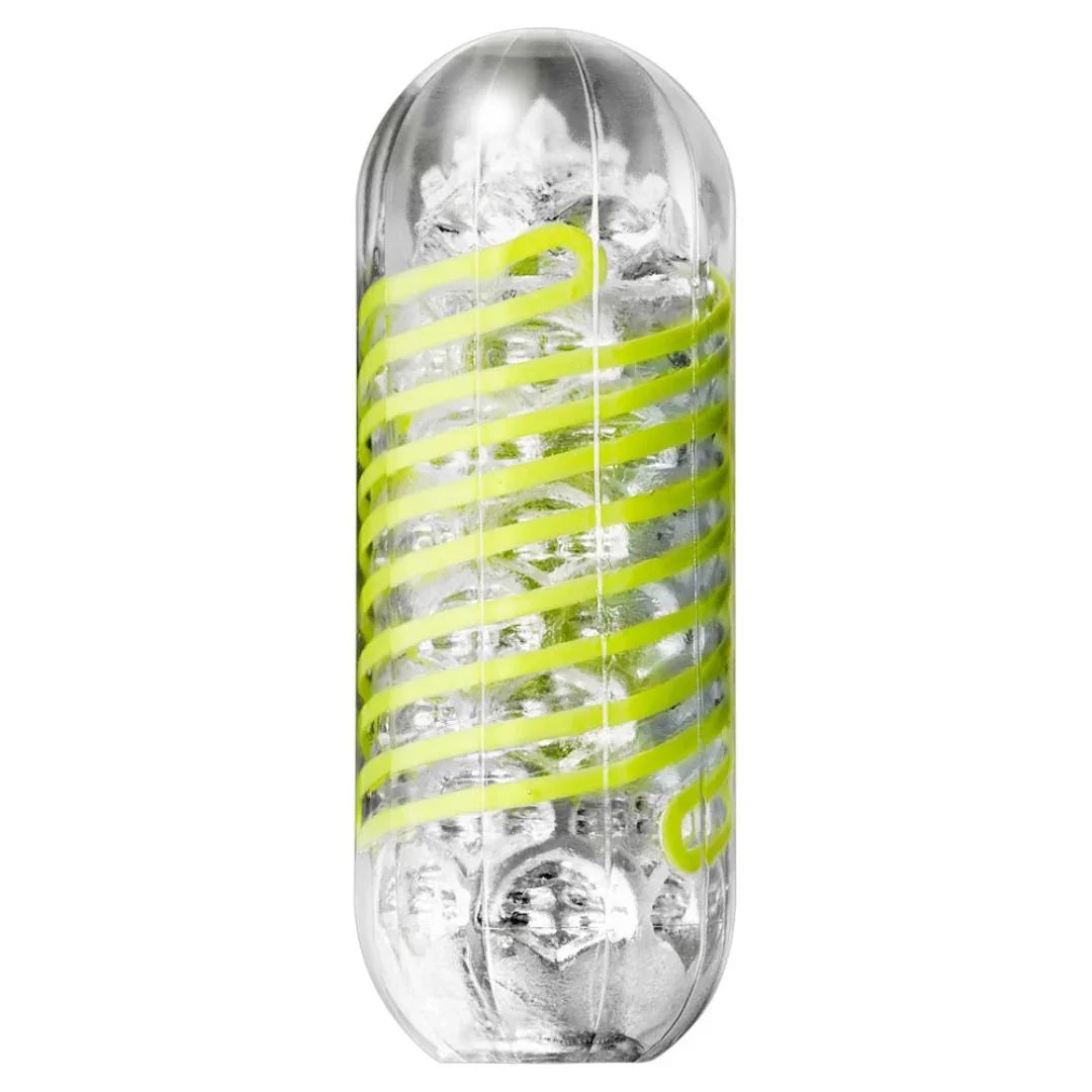 Masturbator "TENGA Spinner 03 SHELL" mit strukturiertem Innenleben (grün) - loveiu.ch