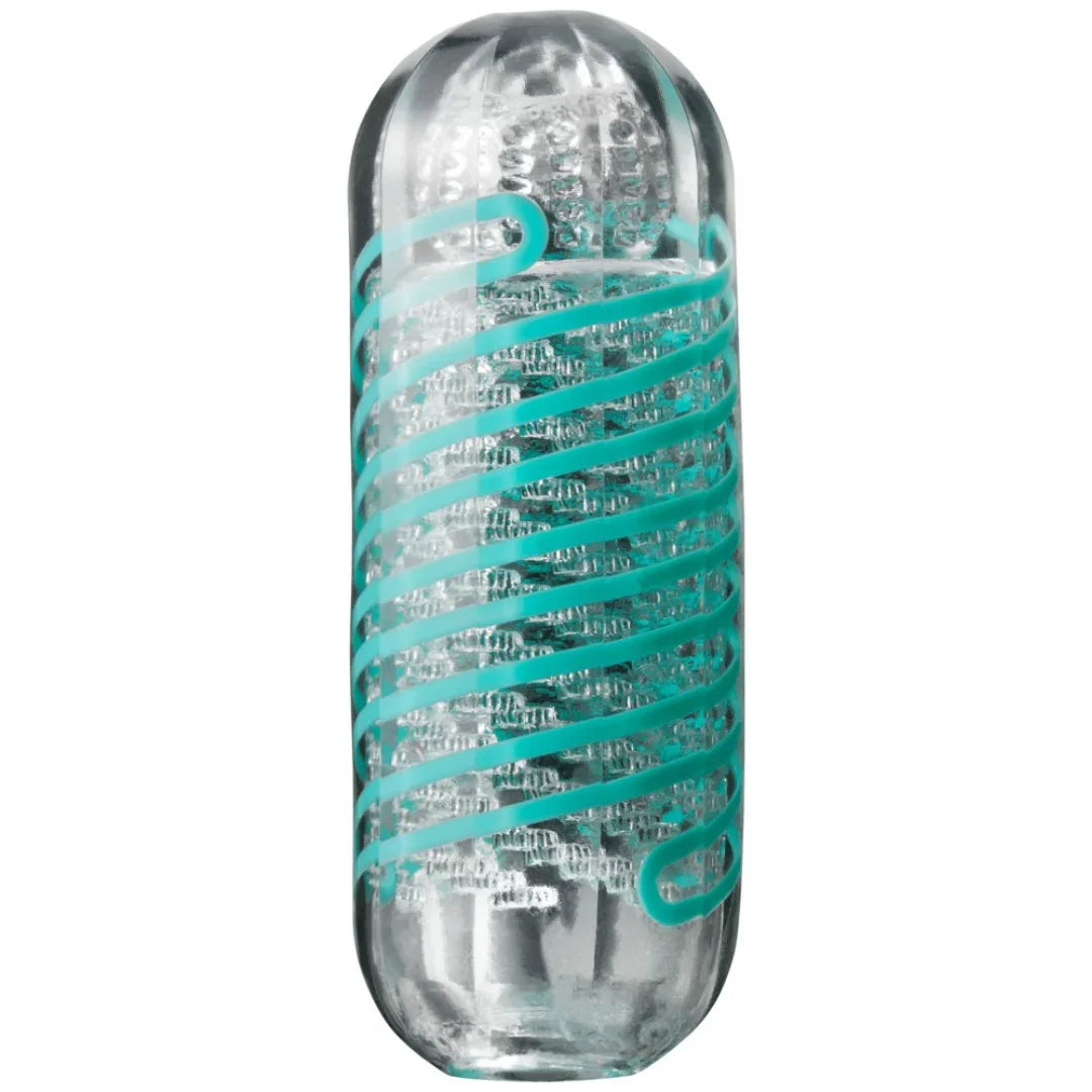 Masturbator "TENGA Spinner 04 PIXEL" mit Saug- und Dreheffekt (blau) - loveiu.ch