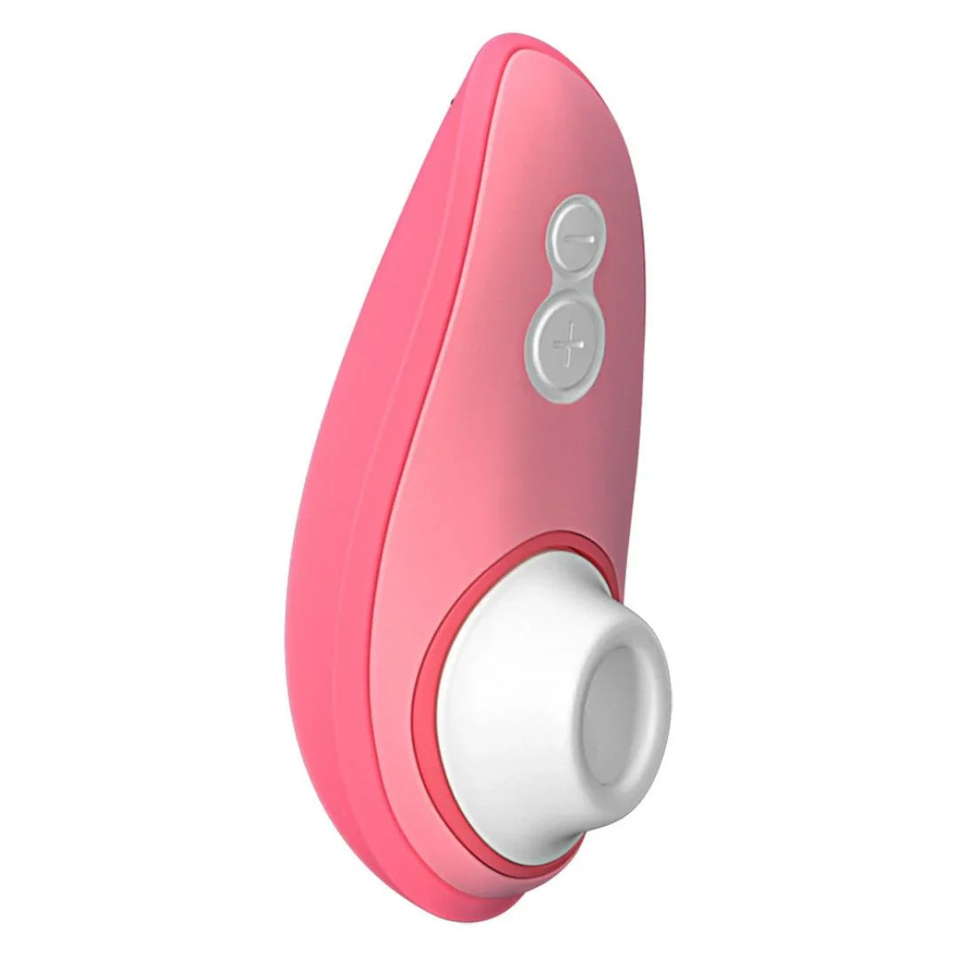 Vibromasseur Womanizer Liberty 2 avec pulsateur - 10,5 cm (rose)