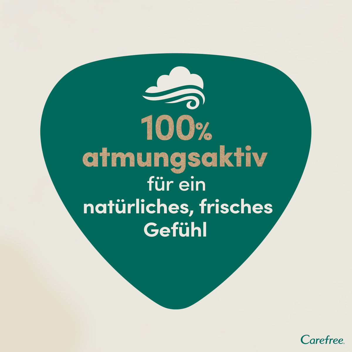 Slipeinlagen "Organic Long ohne Duft 24 Stück" – Mit Bio-Baumwolle von Carefree®