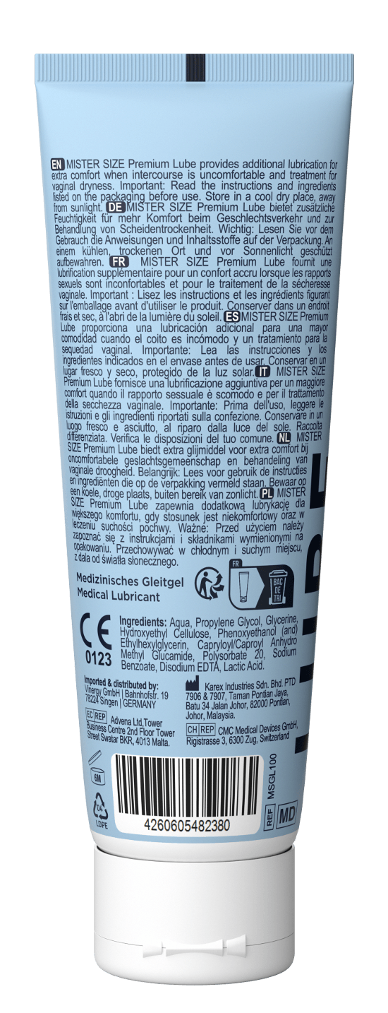 Gleitgel "Premium Lube" – Wasserbasiert & langanhaltend (100 ml)