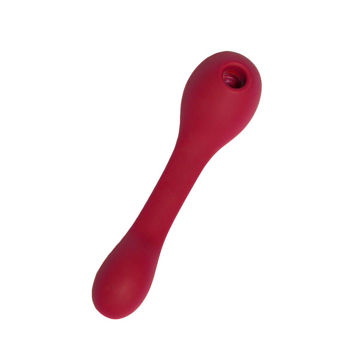Auflegevibrator "Coco" aus medizinischem Silikon - 19 cm (rot)