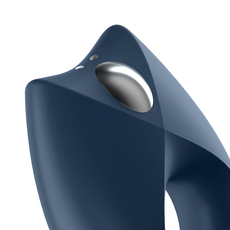 SATISFYER Penisring "Royal One Ring Vibrator" mit Vibration & App (blau)