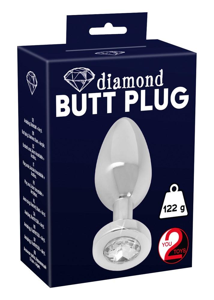 Analplug Diamond mit Schmuckstein