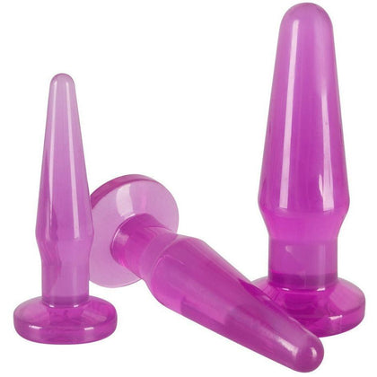 Analplugs - konisch im 3er Set (pink) - loveiu.ch