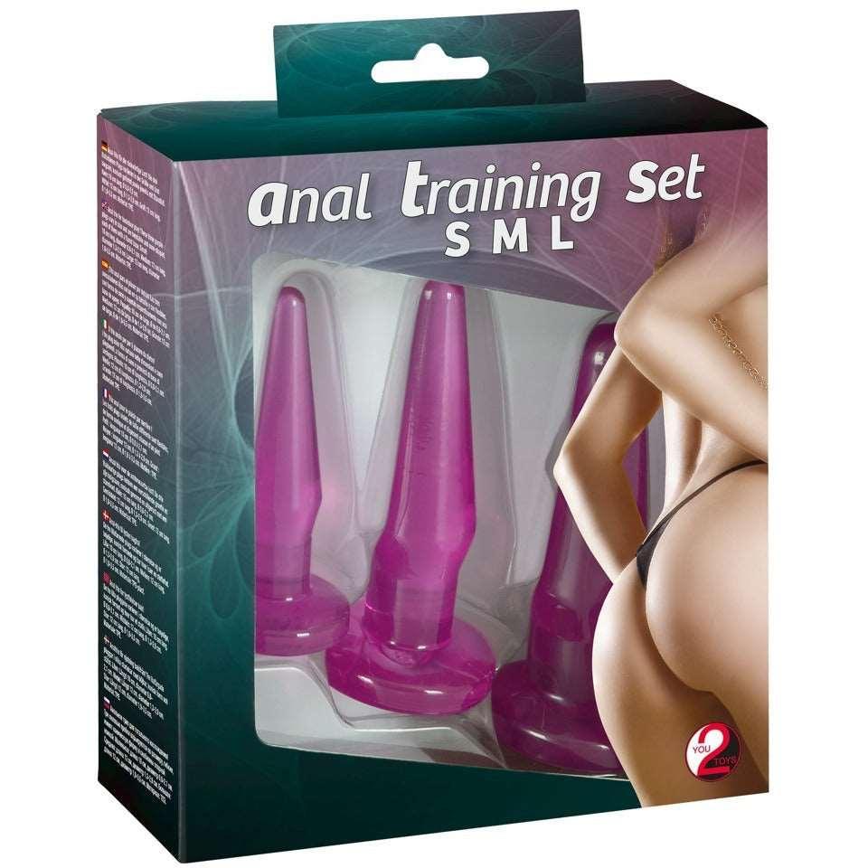 Analplugs - konisch im 3er Set (pink) - loveiu.ch