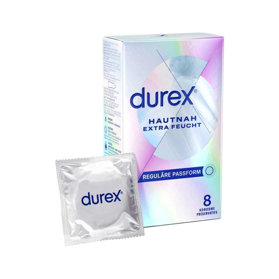 Kondome Durex Hautnah Extra Feucht 8 Stück - loveiu.ch