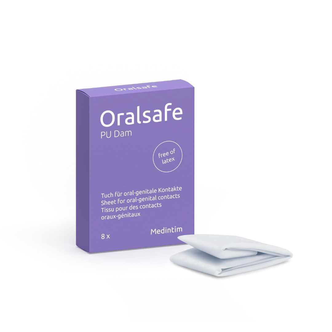 Lecktuch Oralsafe latexfrei Oral Kondom Vanille (8 Kondome) - loveiu.ch