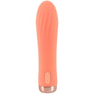 Vibrator "Mini Ribbed" aus Silikon - Reizrillen 13.6 cm (peachy) - loveiu.ch