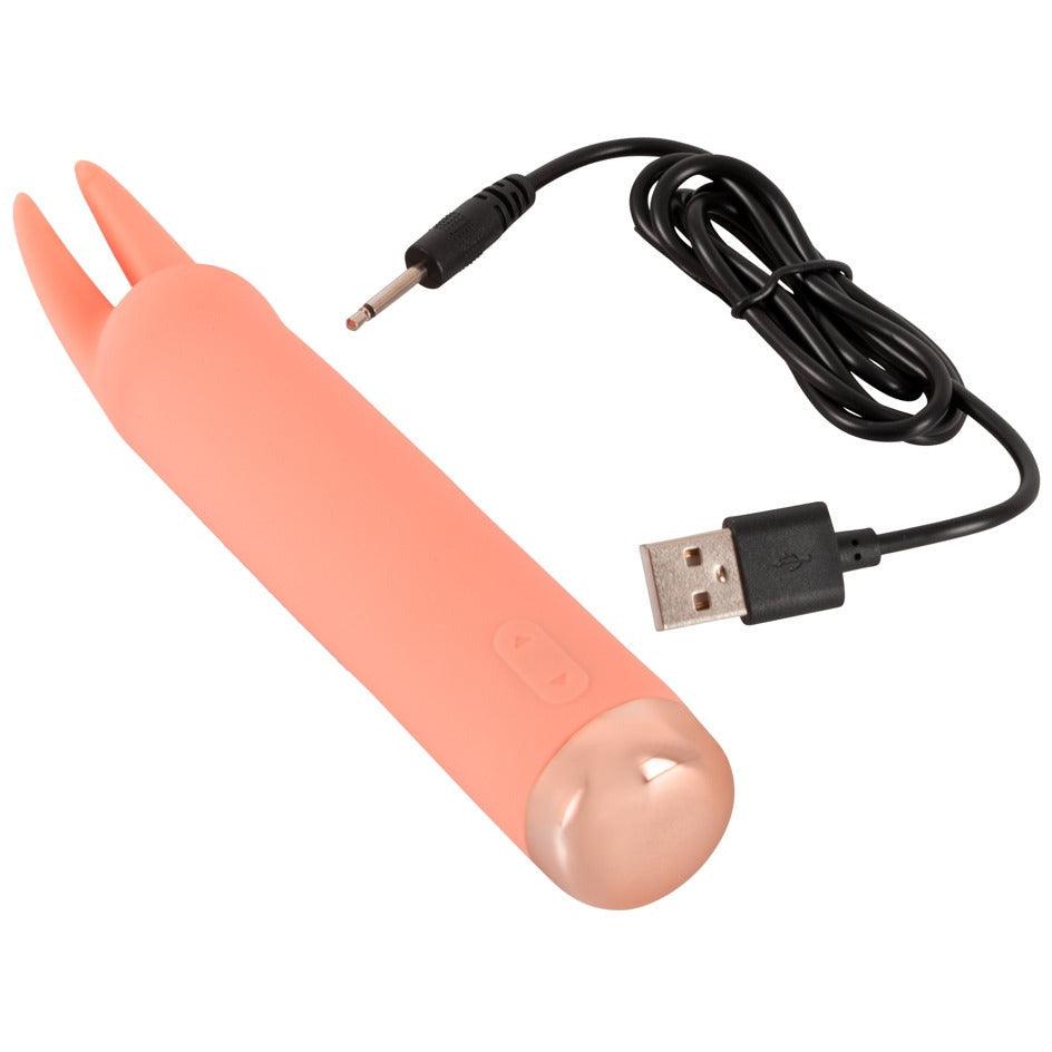 Mini Tickle Vibrator peachy 15,4 cm - loveiu.ch