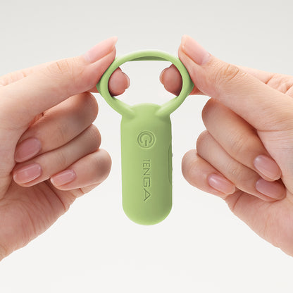 Anneau pénien en silicone « pairRING » - par TENGA Ø 3,8 cm (vert)