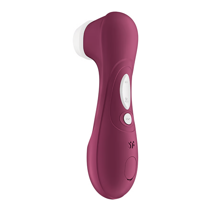 Vibromasseur à poser SATISFYER "Pro 2 Generation 3" - Technologie Airpulse 16,4 cm (rouge)