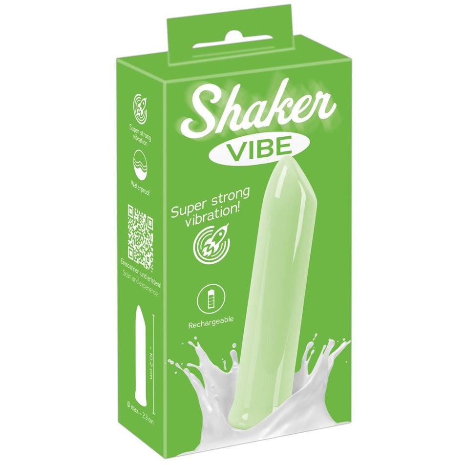 Vibrator Shaker Vibe green 10,2 cm - loveiu.ch